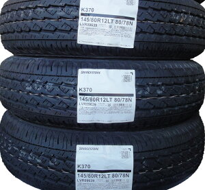 Vi yKiz 145/80R12 80/78N 2023N BRIDGESTONE uaXg K370 ygbNEyo^C k370 ^C 4{ȏ㑗
