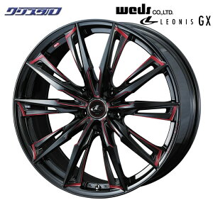 Vi WEDS IjXGX 1770+47 5/100 17C` 7J +47 z[:5 PCD:100 BK/SC[RED] 0039360 -4{- EFbY LEONIS GX