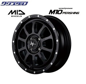 MID iCgp[ M10 p[VOKC 15C` 5J +45 z[:4 PCD:100 Z~OXubN/}VjO 1{ 4{ȏ㑗NITRO POWER M10 PERSHING KC 1550+45 4/100