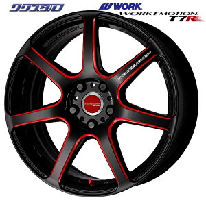 [ Vi WORK EMOTION [NG[V T7R 1770+47 5/100 17C` 7J +47 z[:5 PCD:100 kurenai(BRM) g 4{Zbg