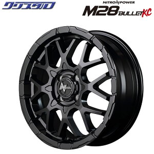 ʌ MID iCgp[ M28obgKC 16C` 6J +40 z[:4 PCD:100 Z~OXubN 4{Zbg}JT[rX MID NITROPOWER M28 BULLET KC 1660+40 4/100