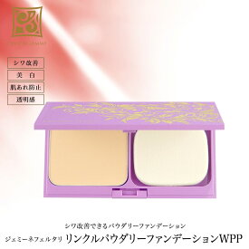 リンクルパウダリーファンデーションWPP 粉ファンデ パウダリーファンデ シワ改善 美白 有効成分ビタミンPP配合 クリスタルジェミー 中島香里 チェンジ ファンデーション