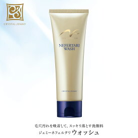 ウォッシュ 120g 泡立てネット付 エイジングケア 洗顔料 ジェミーネフェルタリ クリスタルジェミー 中島香里 102000200