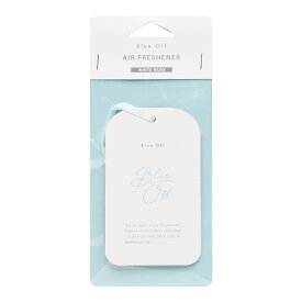 【公式】 ブルーオフ 芳香剤 Blue-Off 車 玄関 吊り下げ ホワイトムスク エアフレッシュナー ペーパー エアフレ トイレ ギフト プレゼント エアー フレッシュナー