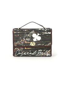 CRYSTAL BALL/(W)アンジュエ CRYSTAL BALL クリスタルボール バッグ ハンドバッグ ブラウン ブルー ブラック【送料無料】[Rakuten Fashion]