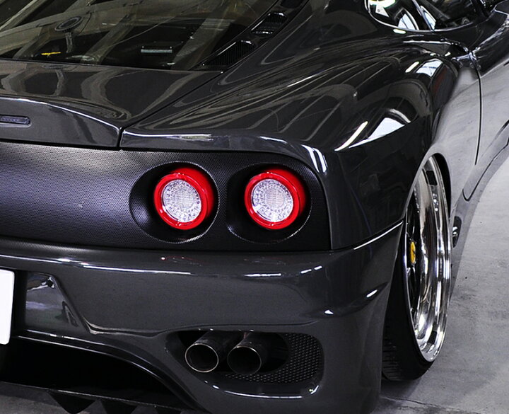 楽天市場】フェラーリ 360モデナ,F355,550,575,512,F50 ファイバーLED 