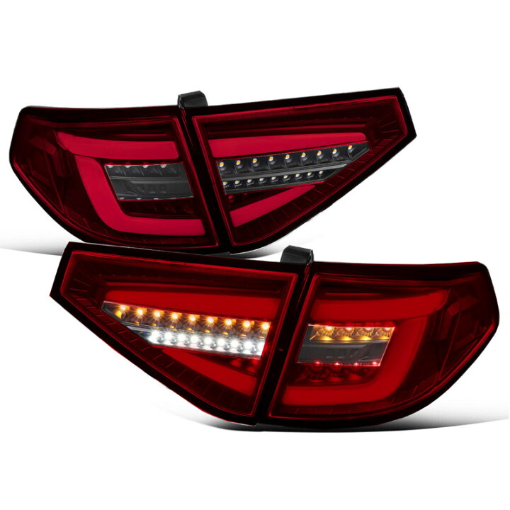 楽天市場】スバル GH GRB系 5ドア用 インプレッサ ファイバーLEDテール 