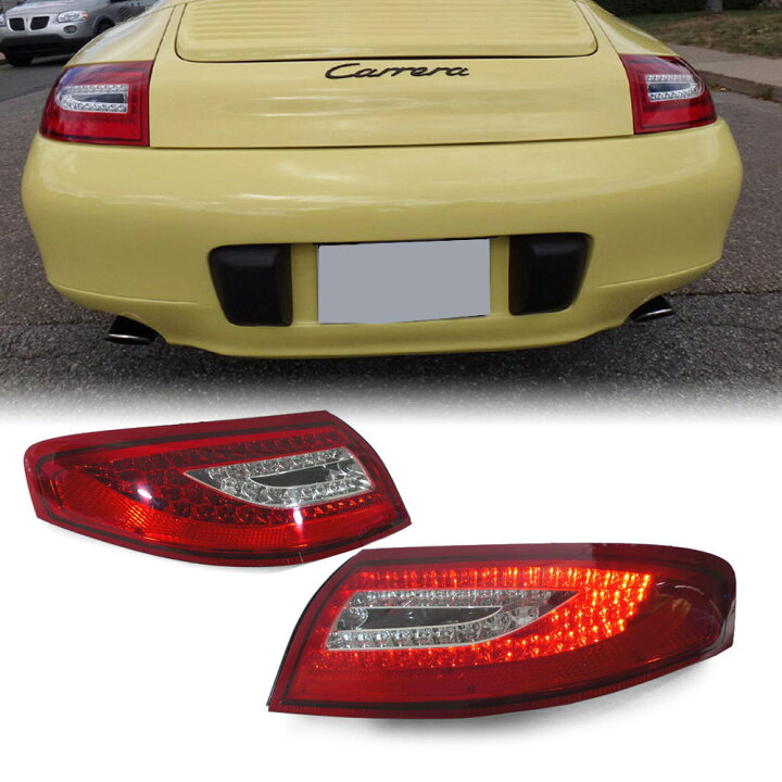 楽天市場】ポルシェ 996/911 977後期スタイル LEDテールランプ 