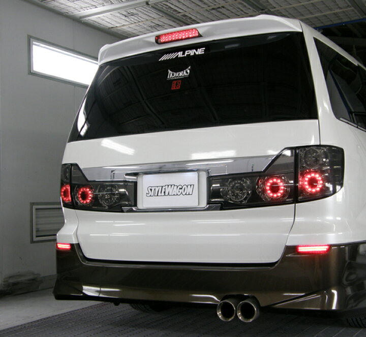 楽天市場】10系前期 アルファード フーガGT-Rタイプ丸型バルカン LED 