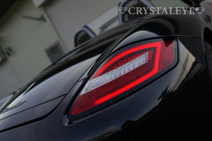 楽天市場】ポルシェ 987 前期 ボクスター ケイマン ファイバー LED 