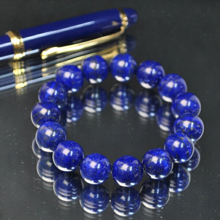 楽天市場】12mm玉 ALLラピスラズリブレスレット【厄・邪気除け 