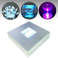 【新型LEDチップ・NKLS-47SL単品】　LEDライトステージ ディスプレイライト　台座　スイッチ切り替え単色…