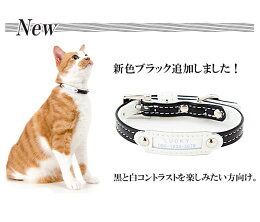 猫の首輪ホワイトベーシック10mm幅首輪迷子札付き猫首輪(猫、小型犬用/3kg以内推奨)ねこくびわ犬首輪【楽ギフ_包装】【RCP】