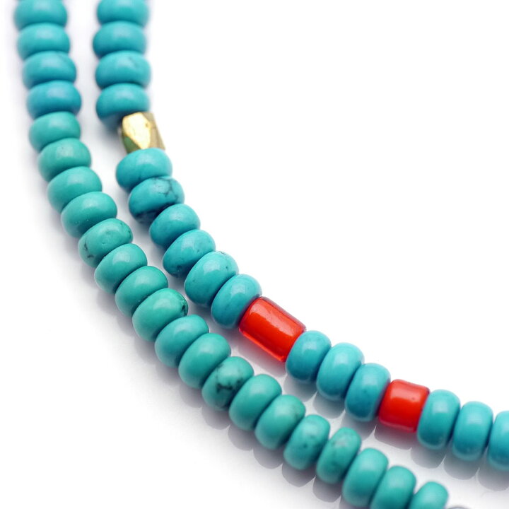 楽天市場】楽天が発送 on トリプルフェザー ターコイズ ビーズ  