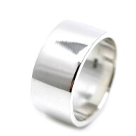 シルバー925 シンプル 平打ちリング メンズ sa [縦幅12mm 標準] [10号11号12号13号14号15号16号17号18号1…