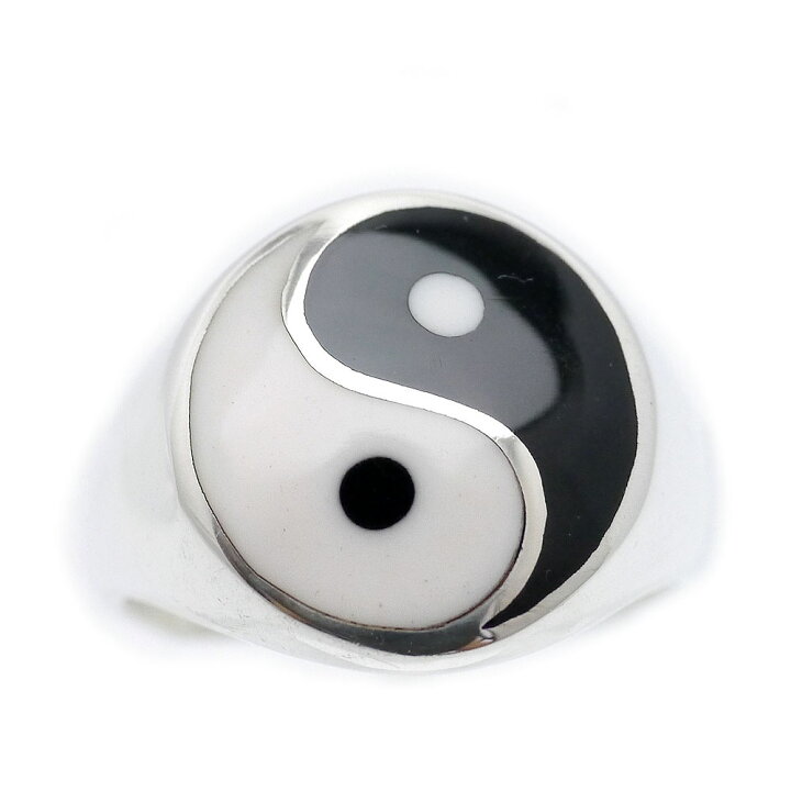 楽天市場】楽天が発送 シルバー925 勾玉 リング メンズ d8 [13号14号15  