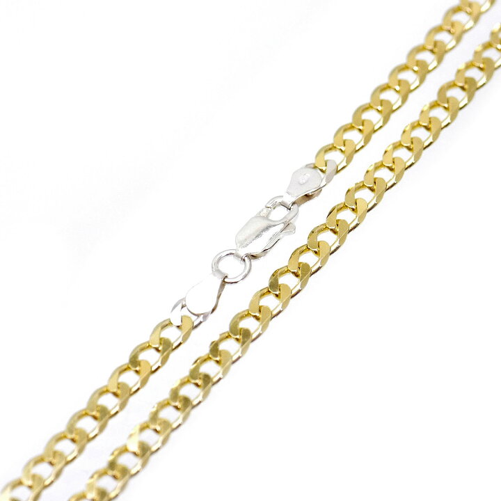 楽天市場】イタリア製 シルバー925 喜平ネックレス[金銀2カラー 18K 
