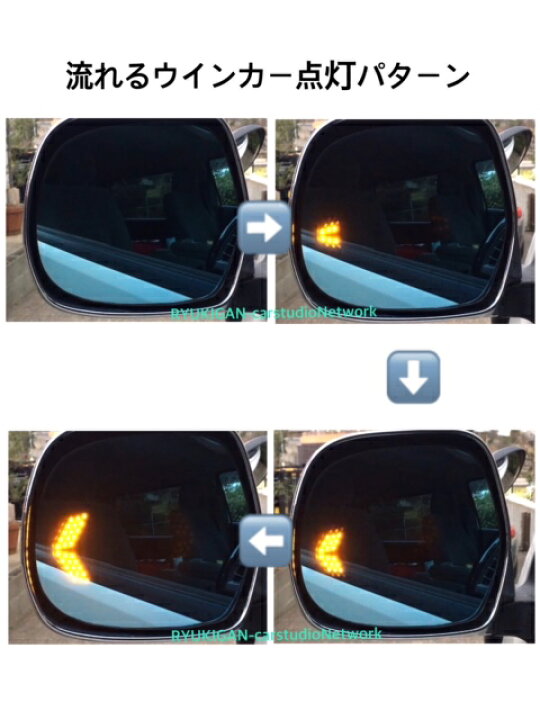 楽天市場】流れるウインカー機能付ドアミラーレンズ旧型デリカD5  