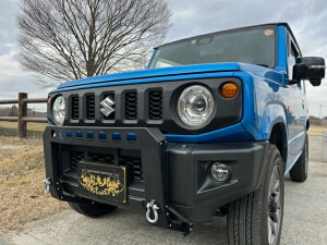 -RYUKIGAN 龍鬼眼- Label-JB64 JB74 新型 ジムニー 用 フロントガード 全国送料5000円