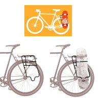 スケボー スケートボード を自転車に簡単装着 FAIRDALE SKATE RACK フェアデール 自転車用スケートキャリ…
