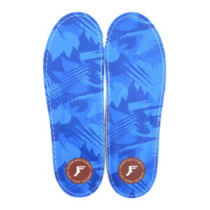 Ђ̏Ռz FOOTPRINT INSOLE tbgvg C\[ KINGFOAM ORTHOTIC LOW PROFILEi3.5mmj BLUE CAMO XP[g{[h XP{[