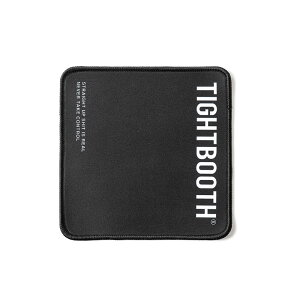 TIGHTBOOTHiTBPRjMOUSE PAD ^Cgu[X }EXpbh LABEL LOGO MOUSE PAD BLACK XP[g{[h XP{[