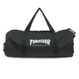 THRASHER SKATE BAG スラッシャー スケートボードバッグ DUFFEL BAG BLACK（US企画） スケートボード スケボー
