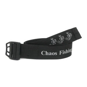 CHAOS FISHING CLUB BELT �J�I�X�t�B�b�V���O�N���u �x���g VAGA x CFC LIGHTWEIGHT BELT BLACK �X�P�[�g�{�[�h �X�P�{�[