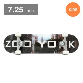 専用ケース付き ZOO YORK ズーヨーク コンプリートセット スケートボード完成品（子供用） OG 95 LOGO CHRYSLER 7.25 スケートボード スケボー