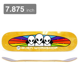 ALIEN WORKSHOP DECK エイリアンワークショップ デッキ TEAM SPECTRUM YELLOW STAIN 7.875 スケートボード スケボー