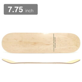 CALIFORNIA STREET DECK カリフォルニアストリート デッキ TEAM SIMPLE CLEAR 7.75 ブランク（DSM） スケートボード スケボー