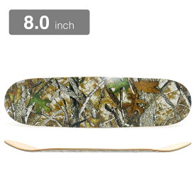 DORCUS DECK ドーカス デッキ TEAM REAL TREE CAMO 8.0 FOOTBALL SHAPE スケートボード スケボー