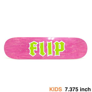 FLIP DECK tbv fbLiqpj TEAM CANCELED GREEN LOGO PINK STAIN 7.375 XP[g{[h XP{[