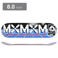 MAGICAL MOSH MISFITS DECK マジカルモッシュミスフィッツ デッキ TEAM MxMxM GAME WHITE 8.0 スケートボ…