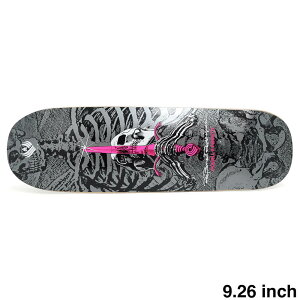 POWELL PERALTA DECK �p�E�G���y�����^ �f�b�L RAY RODRIGUEZ SKULL & SWORD BLACK SILVER FLIGHT 9.26 �X�P�[�g�{�[�h �X�P�{�[