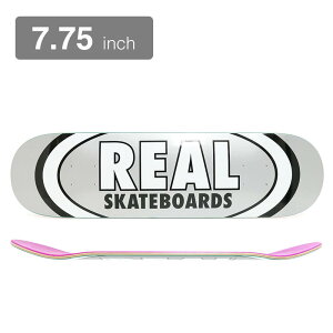 REAL DECK A fbL TEAM CLASSIC OVAL SILVER 7.75 XP[g{[h XP{[