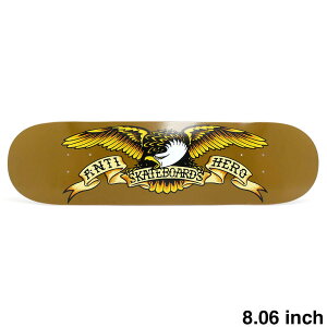 ANTIHERO DECK �A���`�q�[���[ �f�b�L TEAM CLASSIC EAGLE 8.06 �X�P�[�g�{�[�h �X�P�{�[