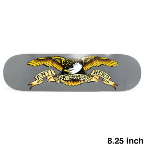 ANTIHERO DECK �A���`�q�[���[ �f�b�L TEAM CLASSIC EAGLE 8.25 �X�P�[�g�{�[�h �X�P�{�[