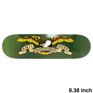 ANTIHERO DECK �A���`�q�[���[ �f�b�L TEAM EASY RIDER CLASSIC EAGLE 8.38 �X�P�[�g�{�[�h �X�P�{�[