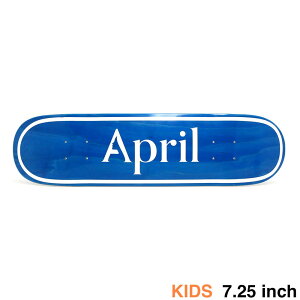 APRIL DECK GCv fbLiqpj TEAM OG LOGO BLUE INVERT MINI 7.25 XP[g{[h XP{[