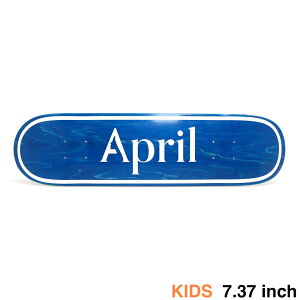 APRIL DECK GCv fbLiqpj TEAM OG LOGO BLUE INVERT MINI 7.37 XP[g{[h XP{[