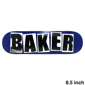 BAKER DECK xCJ[ fbL TEAM BRAND LOGO NAVY/BLACK 8.5iDSMj XP[g{[h XP{[