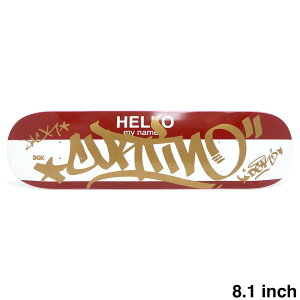 DGK DECK �f�B�[�W�[�P�[ �f�b�L JACK CURTIN HELLO 8.1 �X�P�[�g�{�[�h �X�P�{�[