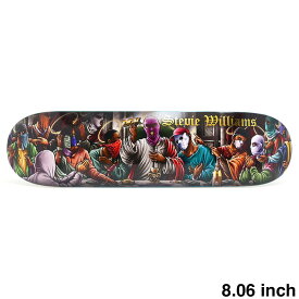 DGK DECK ディージーケー デッキ STEVIE WILLIAMS LAST SUPPER 8.06 スケートボード スケボー
