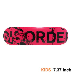 DISORDER DECK fBXI[_[ fbLiqpj TEAM STAMPED PINK 7.37 XP[g{[h XP{[