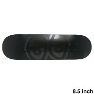 KROOKED DECK クルキッド デッキ TEAM EYES BLACK 8.5 スケートボード スケボー