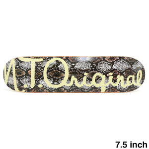 N.T.ORIGINAL DECK �G�k�e�B�[�I���W�i�� �f�b�L TEAM LOGO SNAKE 7.5 �X�P�[�g�{�[�h �X�P�{�[