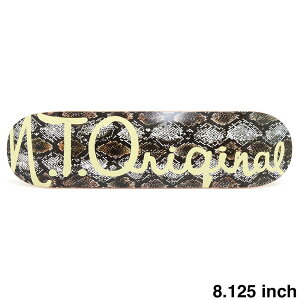 N.T.ORIGINAL DECK �G�k�e�B�[�I���W�i�� �f�b�L TEAM LOGO SNAKE 8.125 �X�P�[�g�{�[�h �X�P�{�[