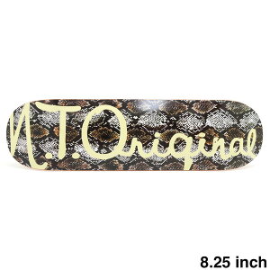 N.T.ORIGINAL DECK �G�k�e�B�[�I���W�i�� �f�b�L TEAM LOGO SNAKE 8.25 �X�P�[�g�{�[�h �X�P�{�[