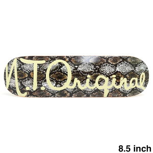 N.T.ORIGINAL DECK �G�k�e�B�[�I���W�i�� �f�b�L TEAM LOGO SNAKE 8.5 �X�P�[�g�{�[�h �X�P�{�[